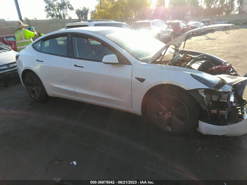 2022 TESLA MODEL 3 LONG RANGE - 5YJ3E1EB7NF181234