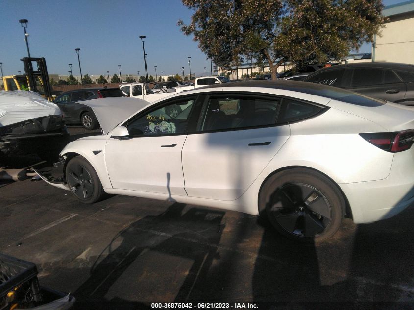 2022 TESLA MODEL 3 LONG RANGE - 5YJ3E1EB7NF181234