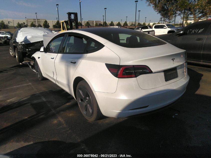 2022 TESLA MODEL 3 LONG RANGE - 5YJ3E1EB7NF181234