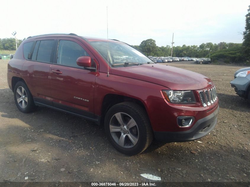 2017 JEEP COMPASS HIGH ALTITUDE - 1C4NJDEB8HD176755