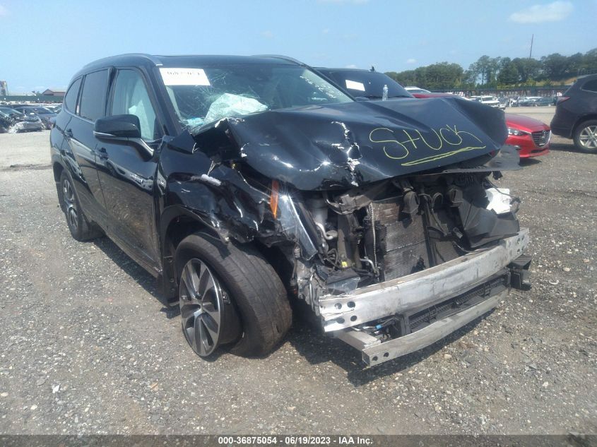 2020 TOYOTA HIGHLANDER HYBRID XLE - 5TDGBRCH3LS513470