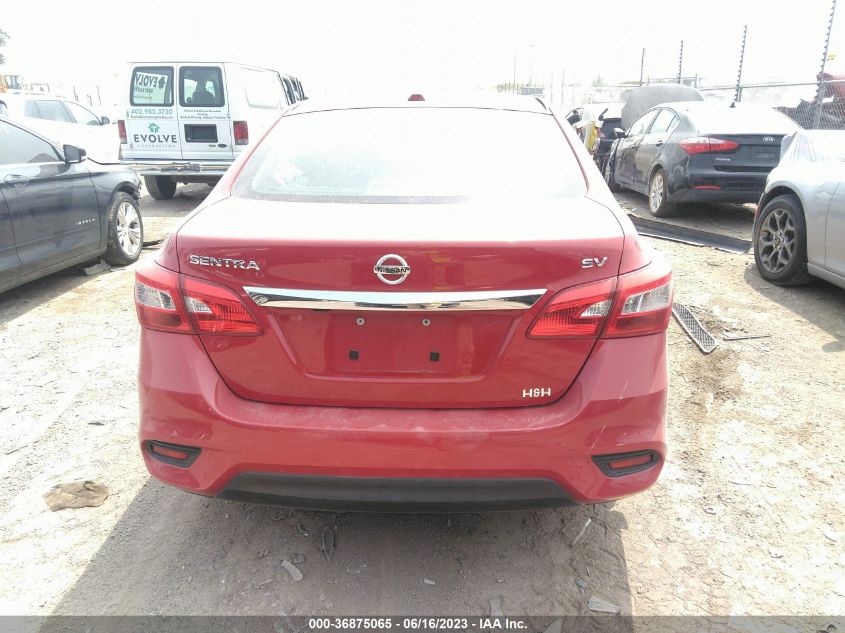 2018 NISSAN SENTRA SV - 3N1AB7APXJL619988