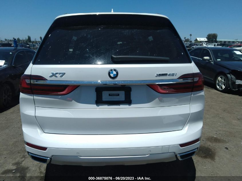 2020 BMW X7 XDRIVE40I - 5UXCW2C02L9B63222