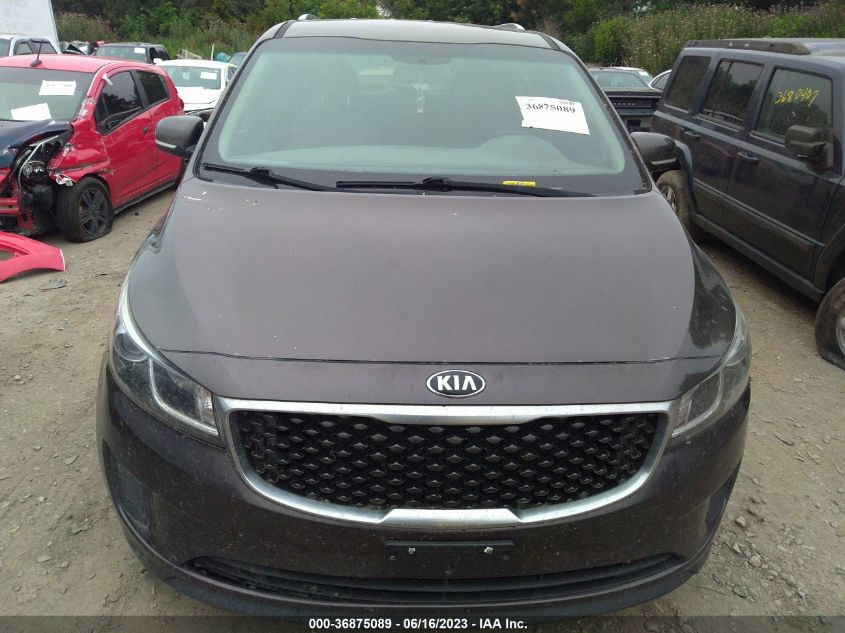 2016 KIA SEDONA LX - KNDMB5C10G6086690
