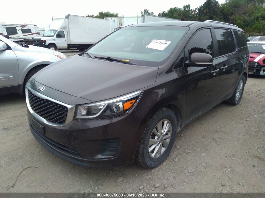 2016 KIA SEDONA LX - KNDMB5C10G6086690