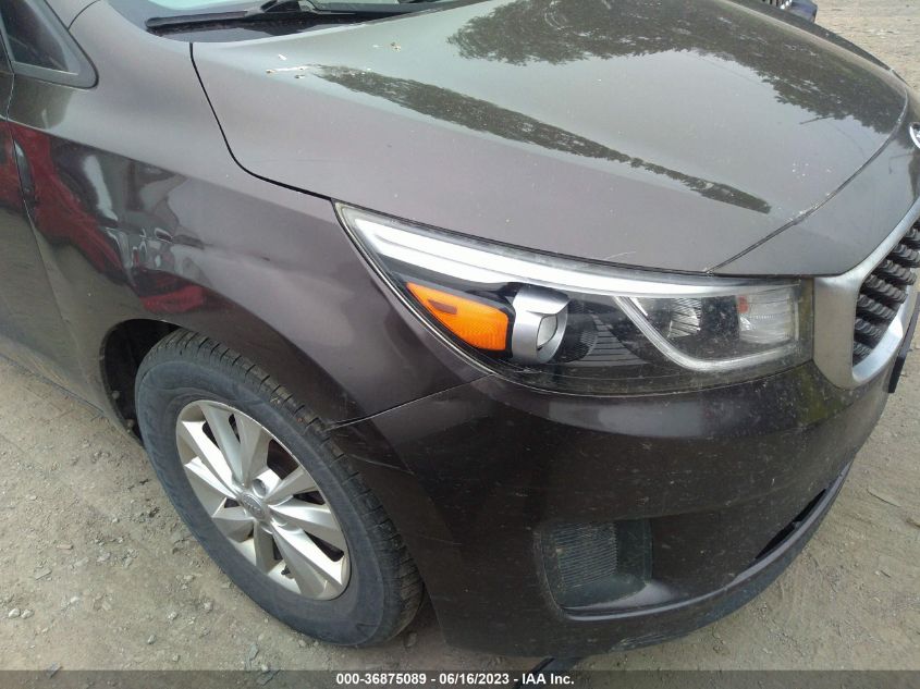 2016 KIA SEDONA LX - KNDMB5C10G6086690