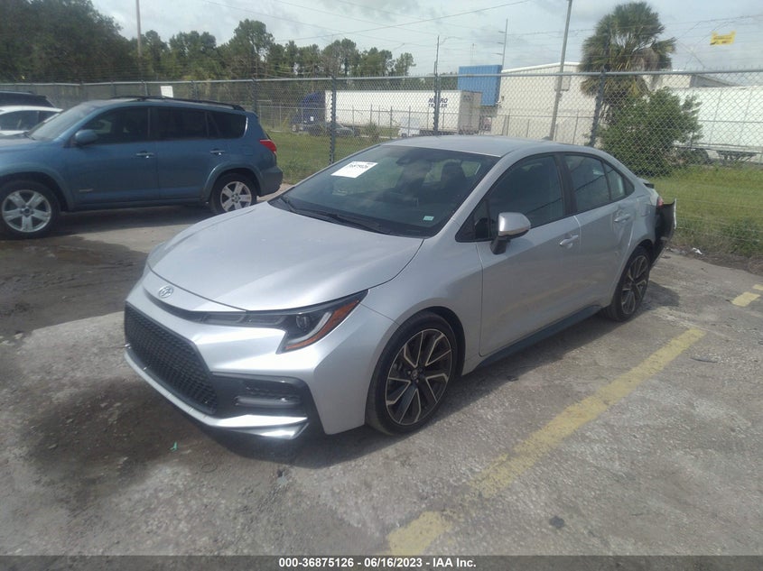 VIN 5YFS4RCE0LP025970 2020 TOYOTA COROLLA SE