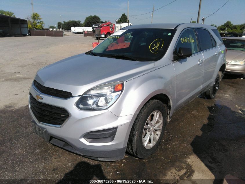 2017 CHEVROLET EQUINOX LS - 2GNFLEEK3H6314776