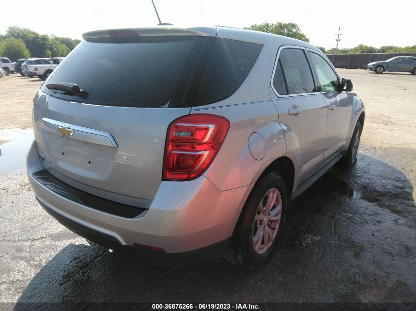 2017 CHEVROLET EQUINOX LS - 2GNFLEEK3H6314776