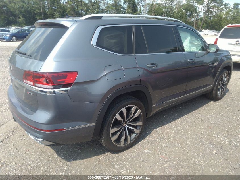 2021 VOLKSWAGEN ATLAS 3.6L V6 SEL PREMIUM - 1V2FR2CA2MC541151