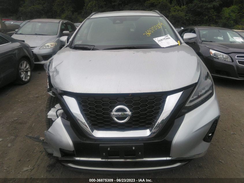 2022 NISSAN MURANO SV - 5N1AZ2BS1NC123943