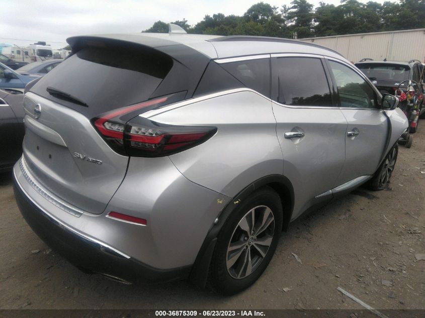 2022 NISSAN MURANO SV - 5N1AZ2BS1NC123943