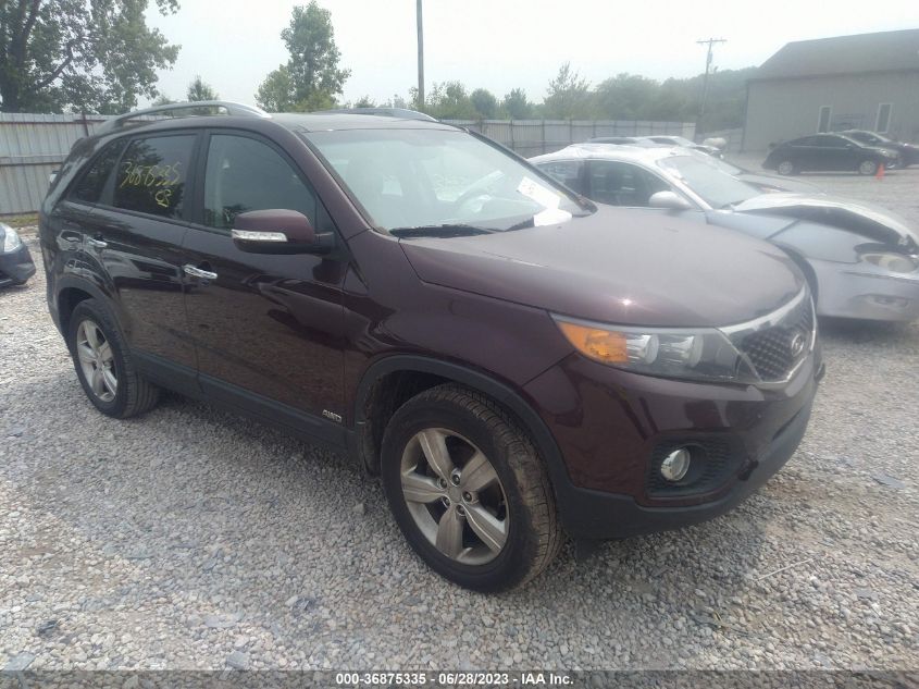 2013 KIA SORENTO EX - 5XYKUDA29DG386762