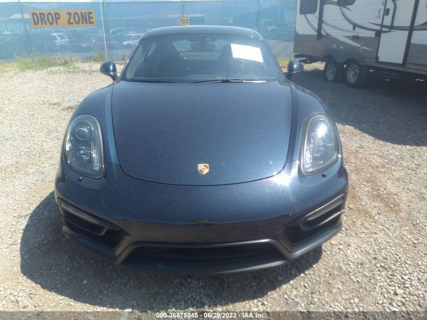 2015 PORSCHE CAYMAN S/GTS WP0AB2A85FK180538