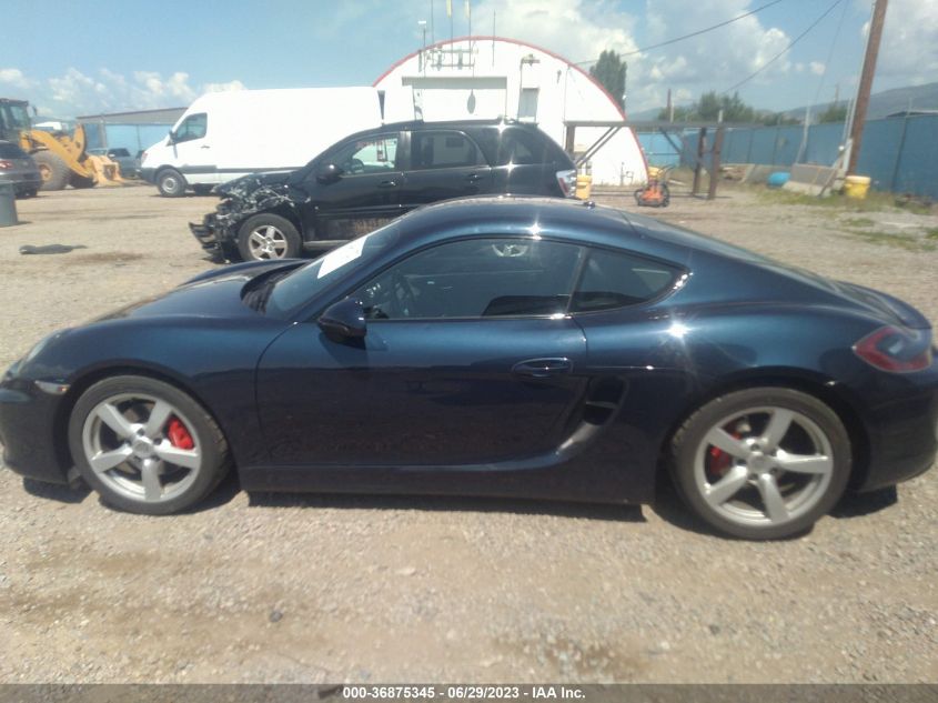 2015 PORSCHE CAYMAN S/GTS WP0AB2A85FK180538
