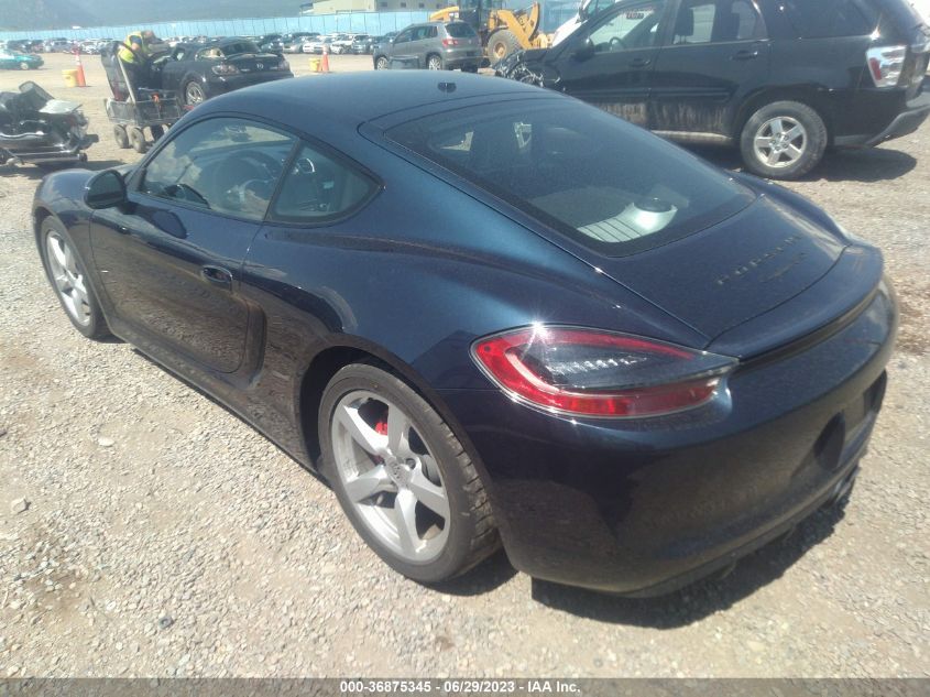 2015 PORSCHE CAYMAN S/GTS WP0AB2A85FK180538