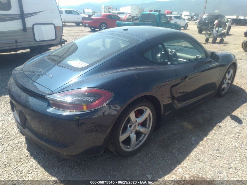 2015 PORSCHE CAYMAN S/GTS WP0AB2A85FK180538