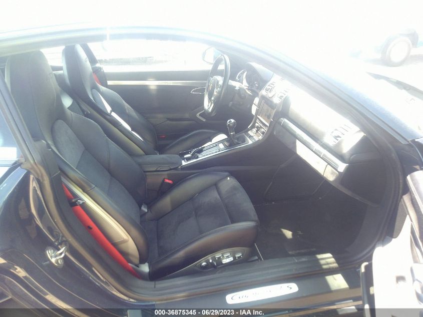 2015 PORSCHE CAYMAN S/GTS WP0AB2A85FK180538