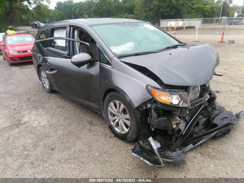2016 HONDA ODYSSEY EX-L - 5FNRL5H67GB135119