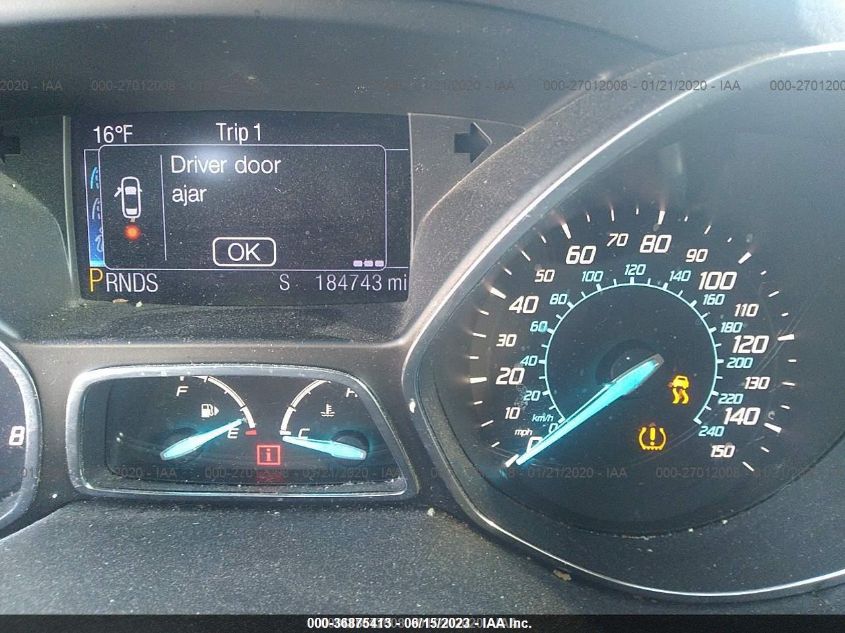 2013 FORD ESCAPE TITANIUM 1FMCU0J99DUB29301