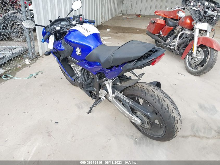 2014 HONDA CBR650 F - MLHRC7408E5000627