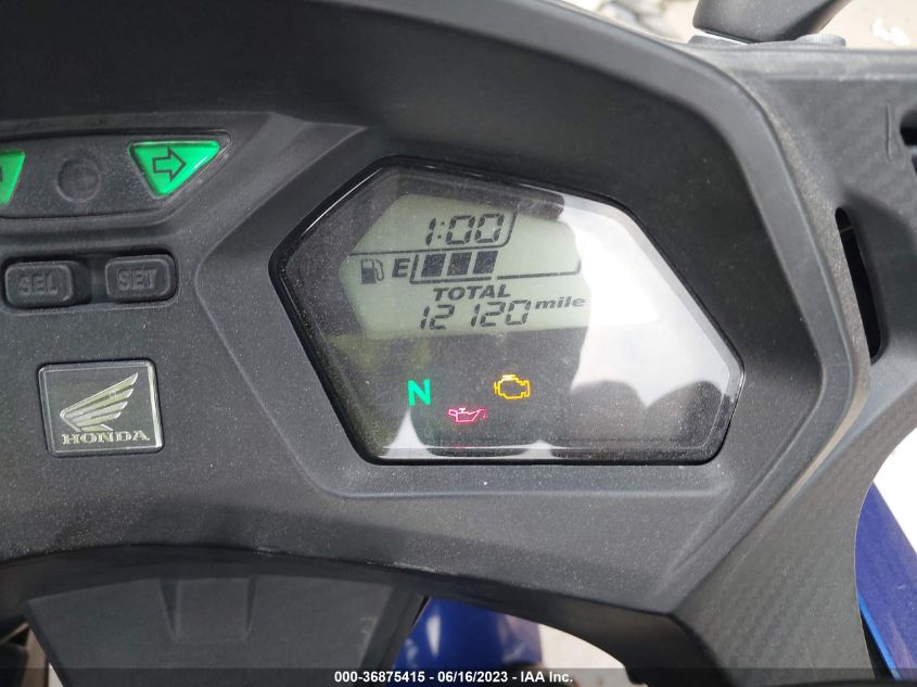 2014 HONDA CBR650 F - MLHRC7408E5000627