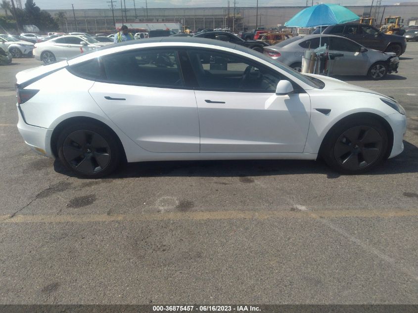 2021 TESLA MODEL 3 STANDARD RANGE PLUS - 5YJ3E1EA5MF099623