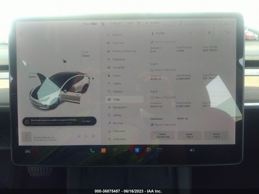 2021 TESLA MODEL 3 STANDARD RANGE PLUS - 5YJ3E1EA5MF099623