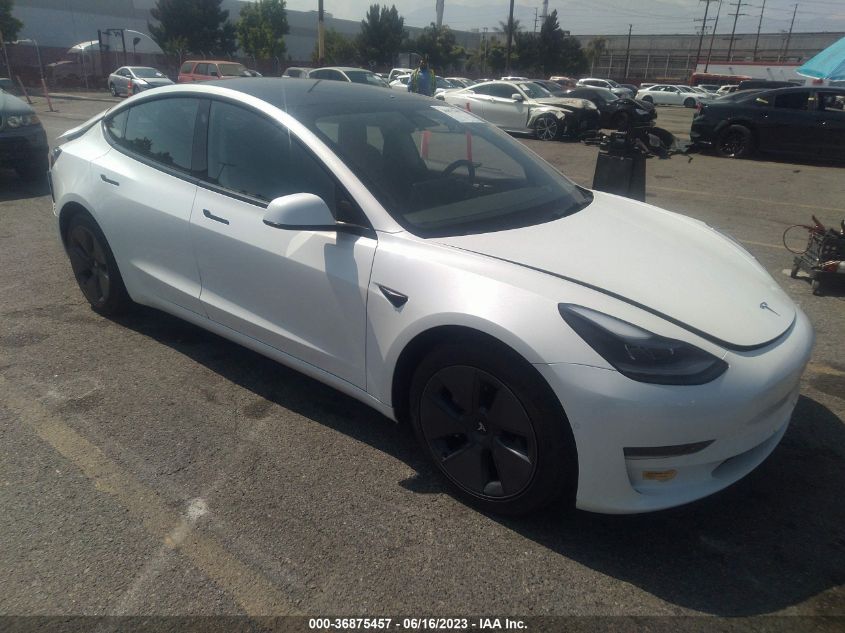 2021 TESLA MODEL 3 STANDARD RANGE PLUS - 5YJ3E1EA5MF099623