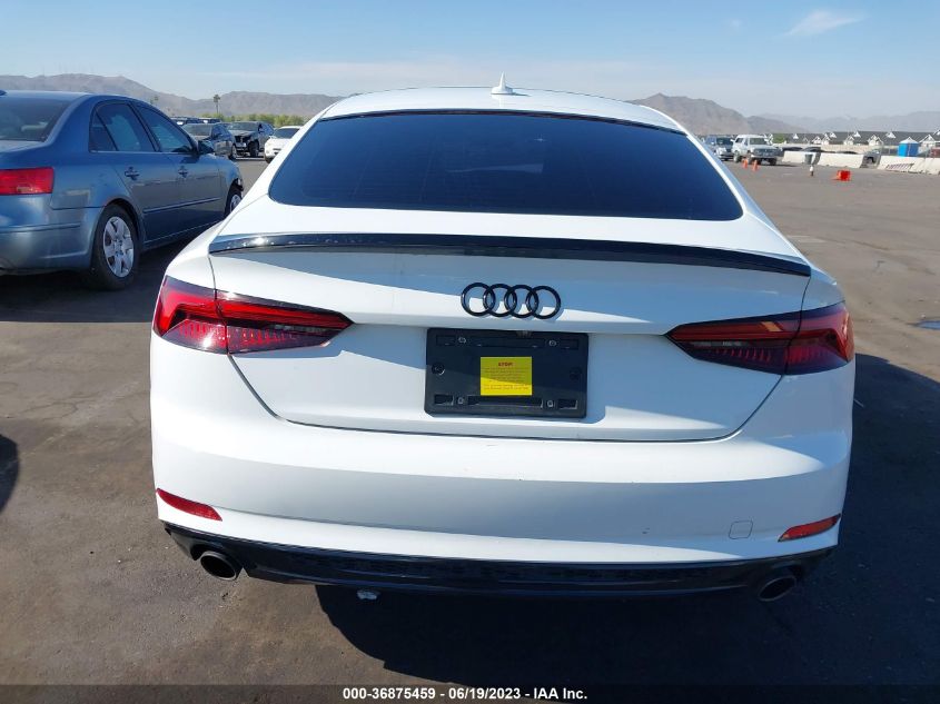 2018 AUDI A5 SPORTBACK PREMIUM - WAUDNCF51JA067304