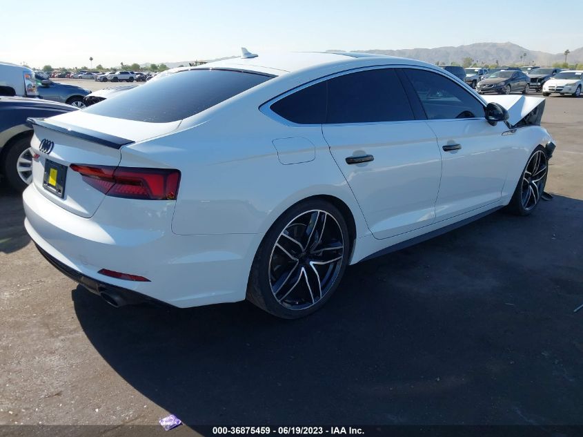 2018 AUDI A5 SPORTBACK PREMIUM - WAUDNCF51JA067304