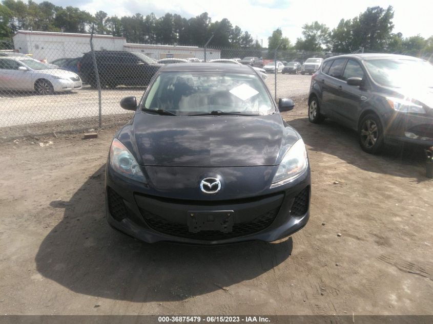 2013 MAZDA 3 4D I SV 0JM1BL1W8D1823012