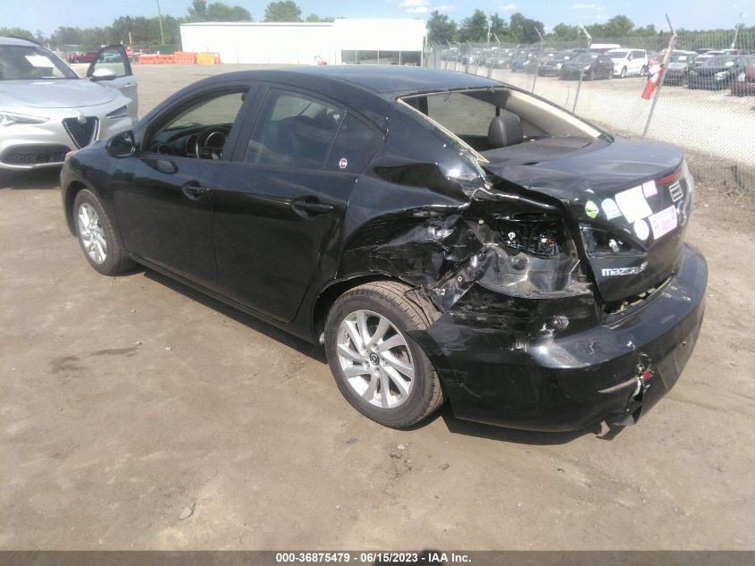 2013 MAZDA 3 4D I SV 0JM1BL1W8D1823012