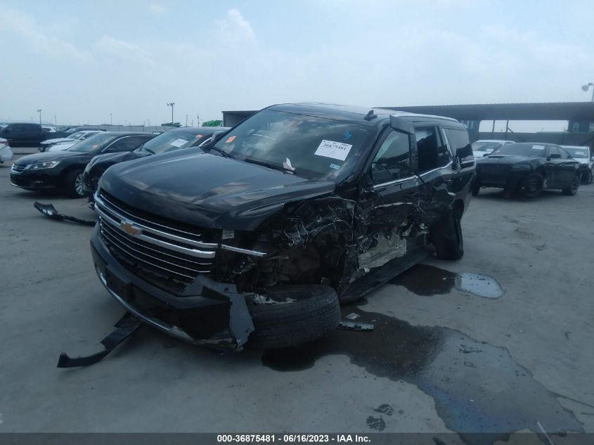 2022 CHEVROLET TAHOE LT - 1GNSCNKD4NR303211