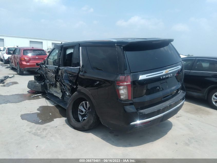 2022 CHEVROLET TAHOE LT - 1GNSCNKD4NR303211