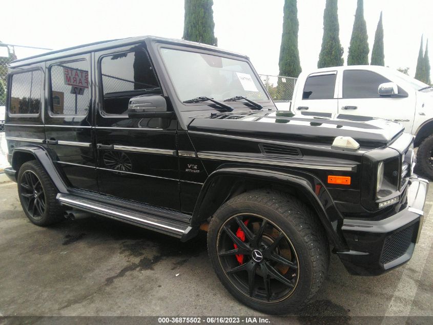 2016 MERCEDES-BENZ G-CLASS AMG G 65 WDCYC7FF8GX249057