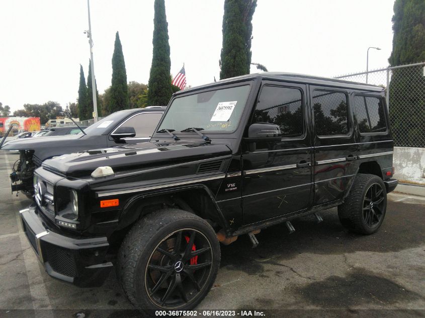 2016 MERCEDES-BENZ G-CLASS AMG G 65 WDCYC7FF8GX249057