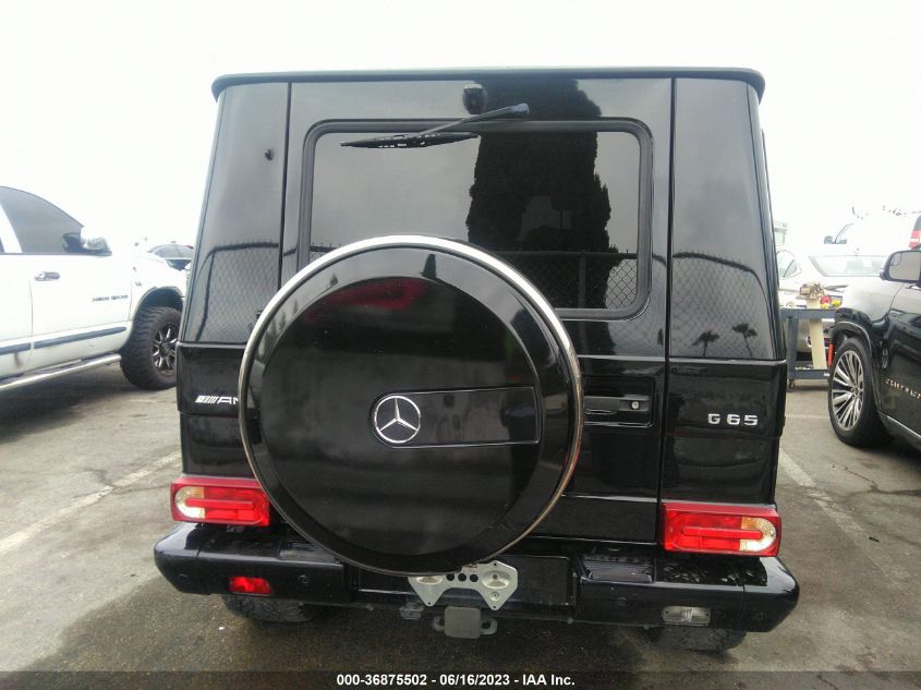 2016 MERCEDES-BENZ G-CLASS AMG G 65 WDCYC7FF8GX249057