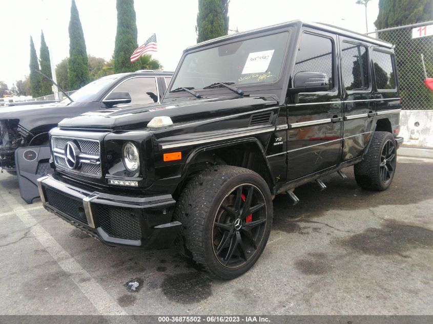 2016 MERCEDES-BENZ G-CLASS AMG G 65 WDCYC7FF8GX249057
