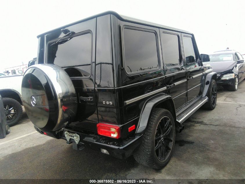 2016 MERCEDES-BENZ G-CLASS AMG G 65 WDCYC7FF8GX249057