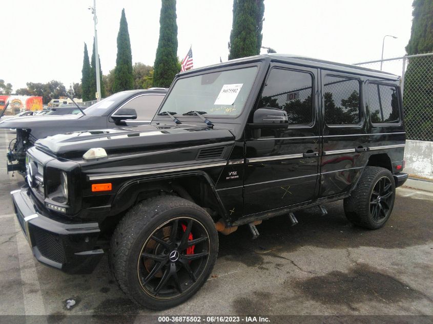 2016 MERCEDES-BENZ G-CLASS AMG G 65 WDCYC7FF8GX249057