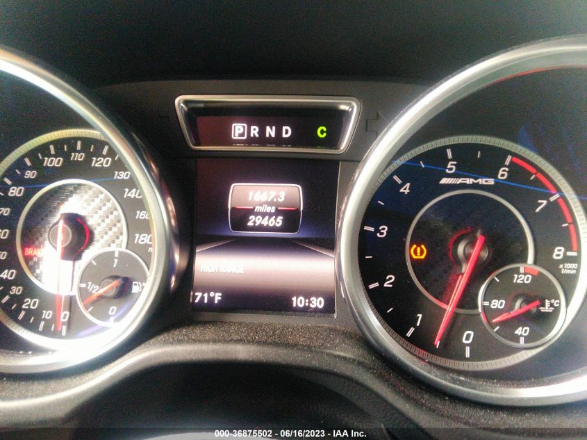 2016 MERCEDES-BENZ G-CLASS AMG G 65 WDCYC7FF8GX249057