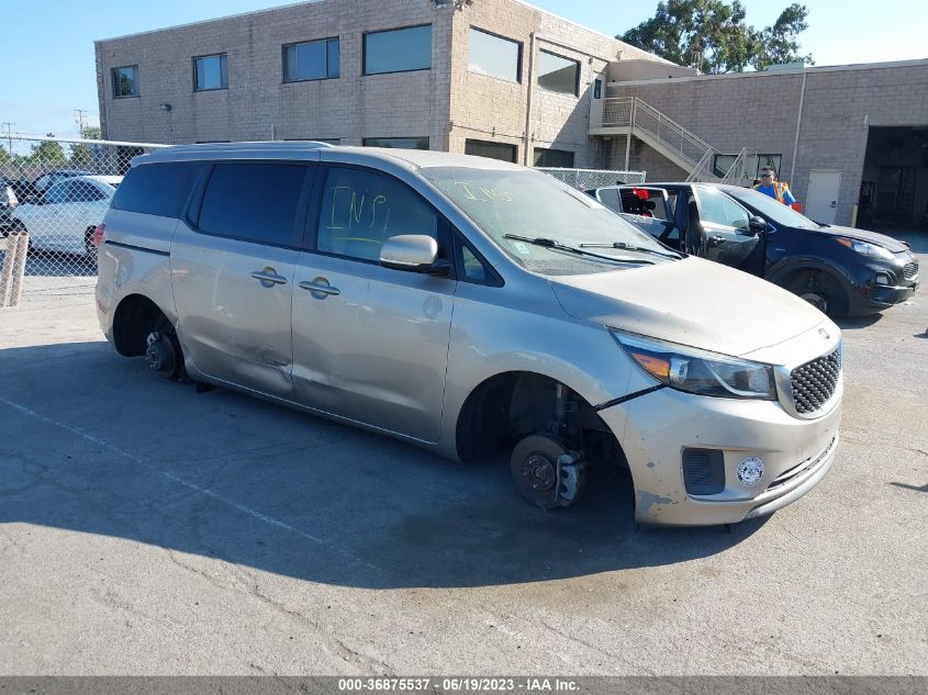2015 KIA SEDONA LX - KNDMB5C18F6045237