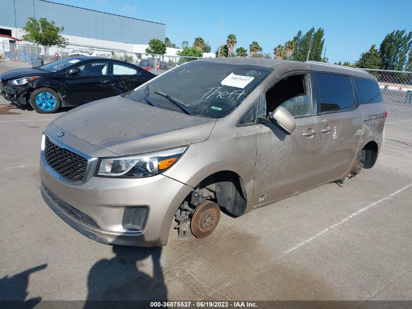 2015 KIA SEDONA LX - KNDMB5C18F6045237