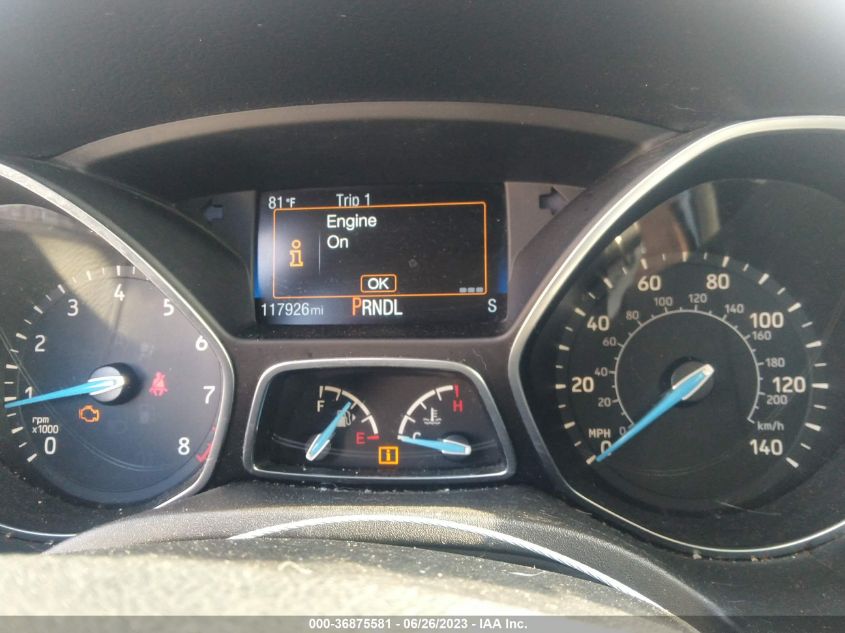 2016 FORD FOCUS SE - 1FADP3F24GL336403