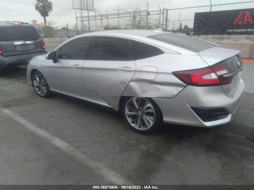 2018 HONDA CLARITY PLUG-IN HYBRID TOURING - JHMZC5F39JC005516