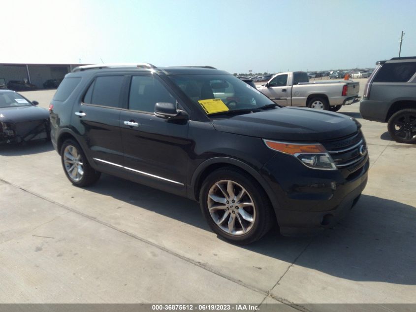 2013 FORD EXPLORER LIMITED - 1FM5K7F89DGA21329