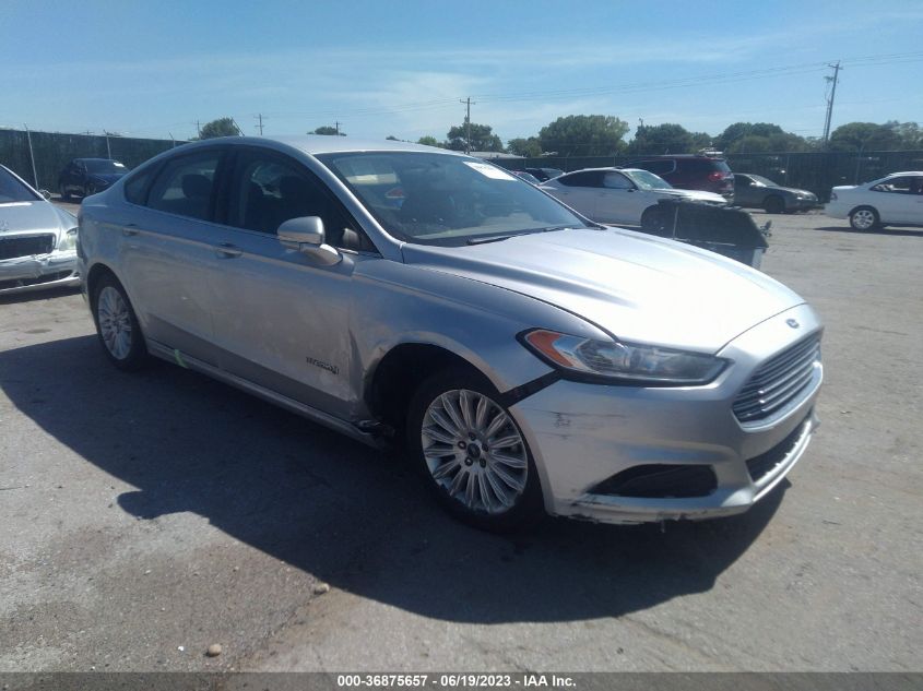 2015 FORD FUSION SE HYBRID - 3FA6P0LU9FR229151