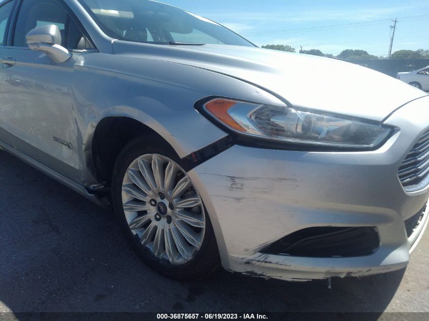 2015 FORD FUSION SE HYBRID - 3FA6P0LU9FR229151