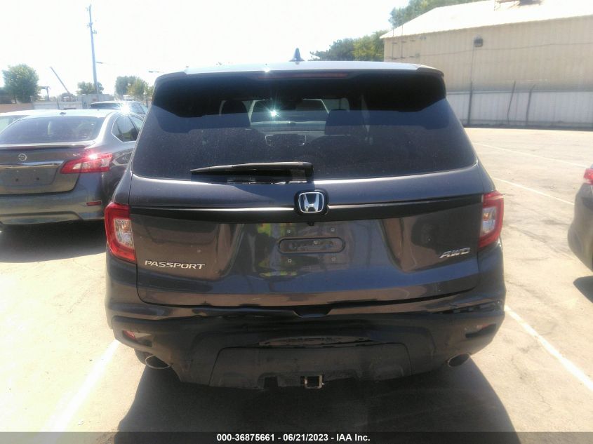 2021 HONDA PASSPORT EX-L - 5FNYF8H58MB021864